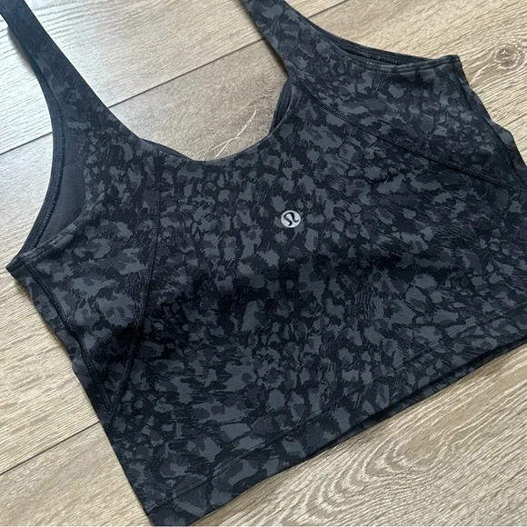 •Sold•  Lululemon Align Tank Top Leopard Camo Deep Coal Multi - Picture 11 of 13